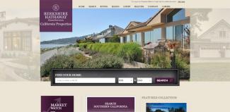 Screenshot of Home page